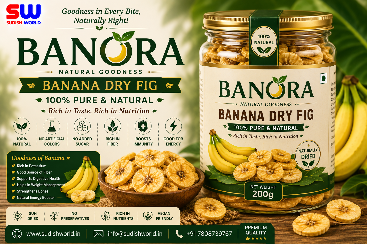 Banora (Banana Dry Fig)