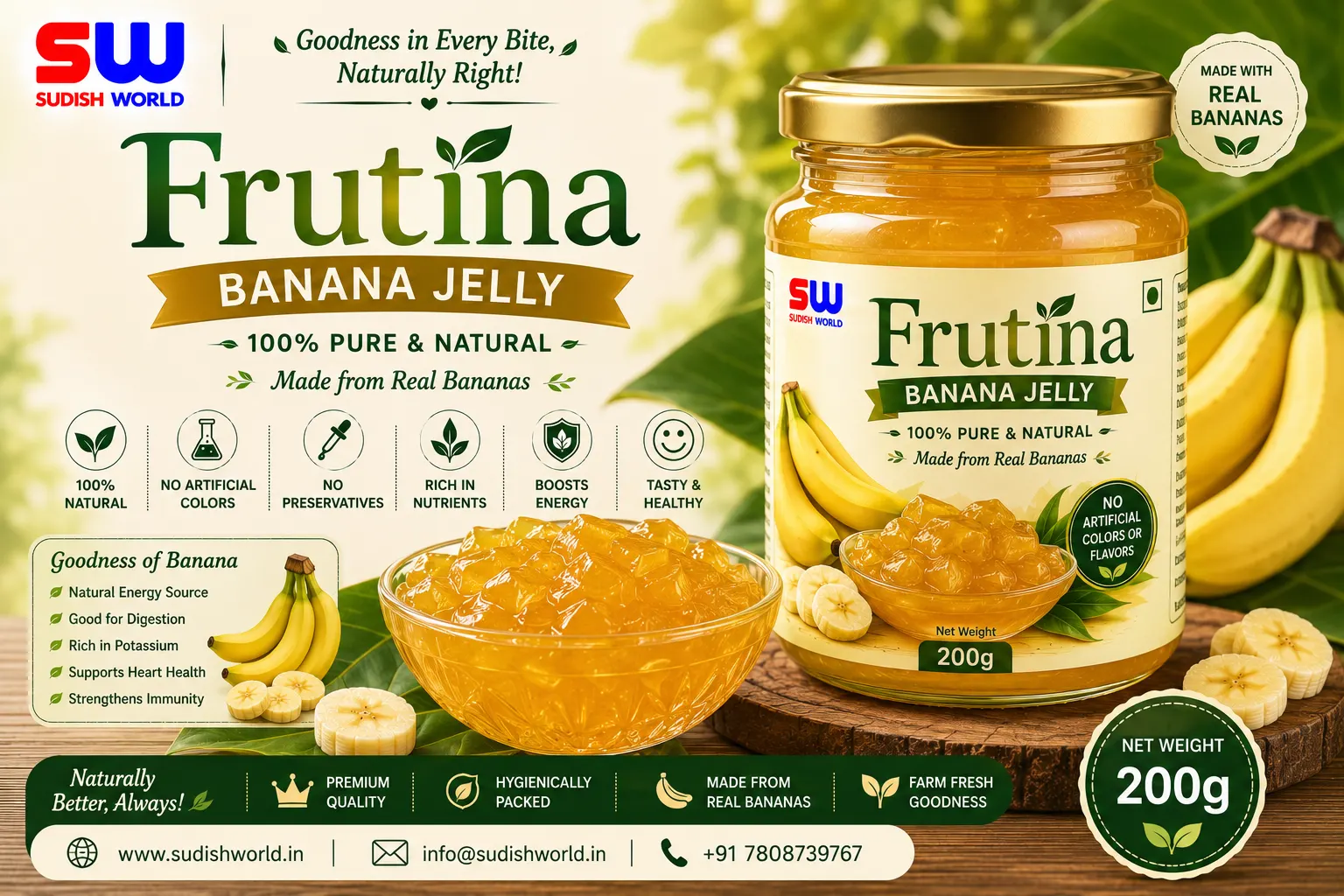 Frutina (Banana Jelly)
