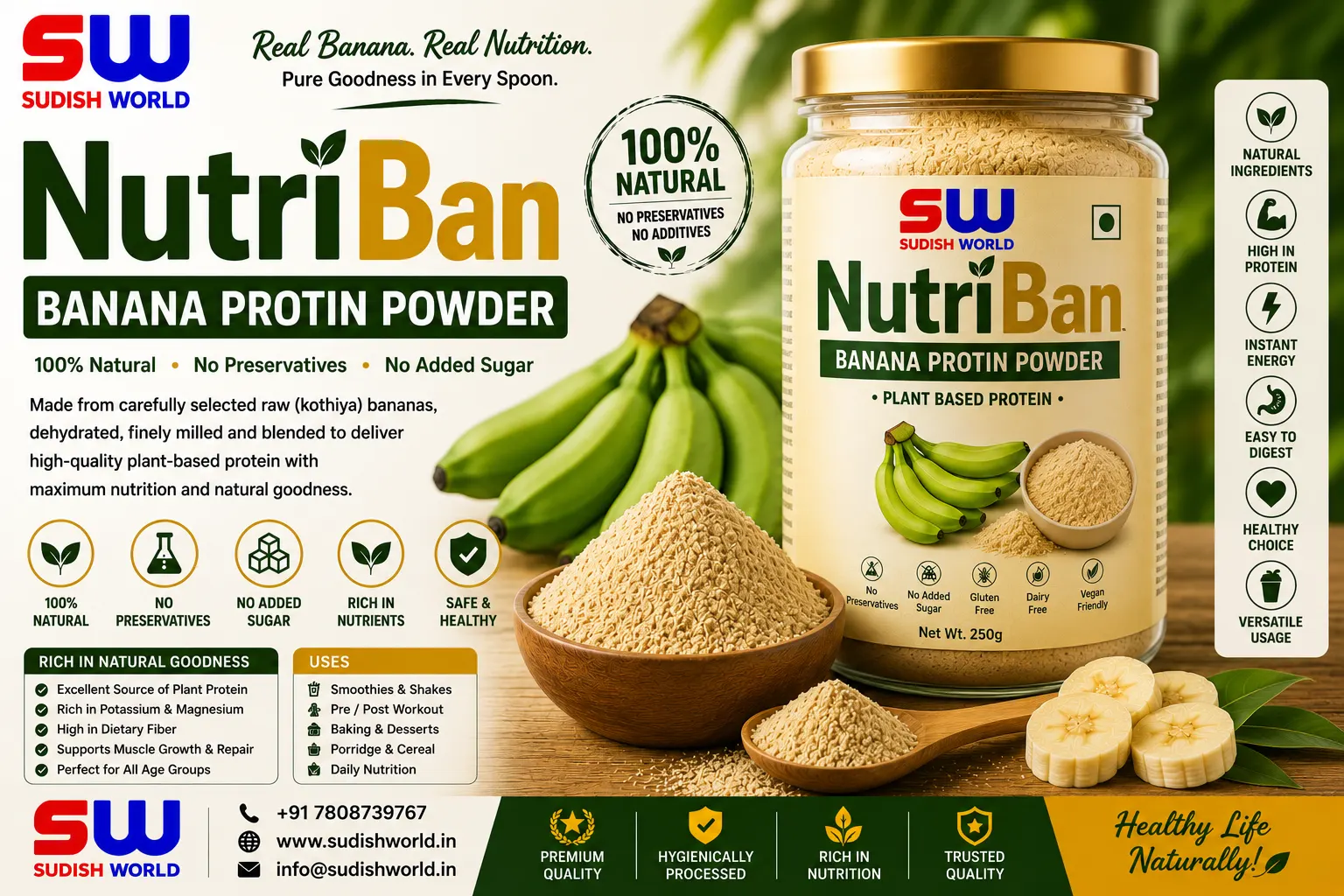 Nutriban (Banana Powder)