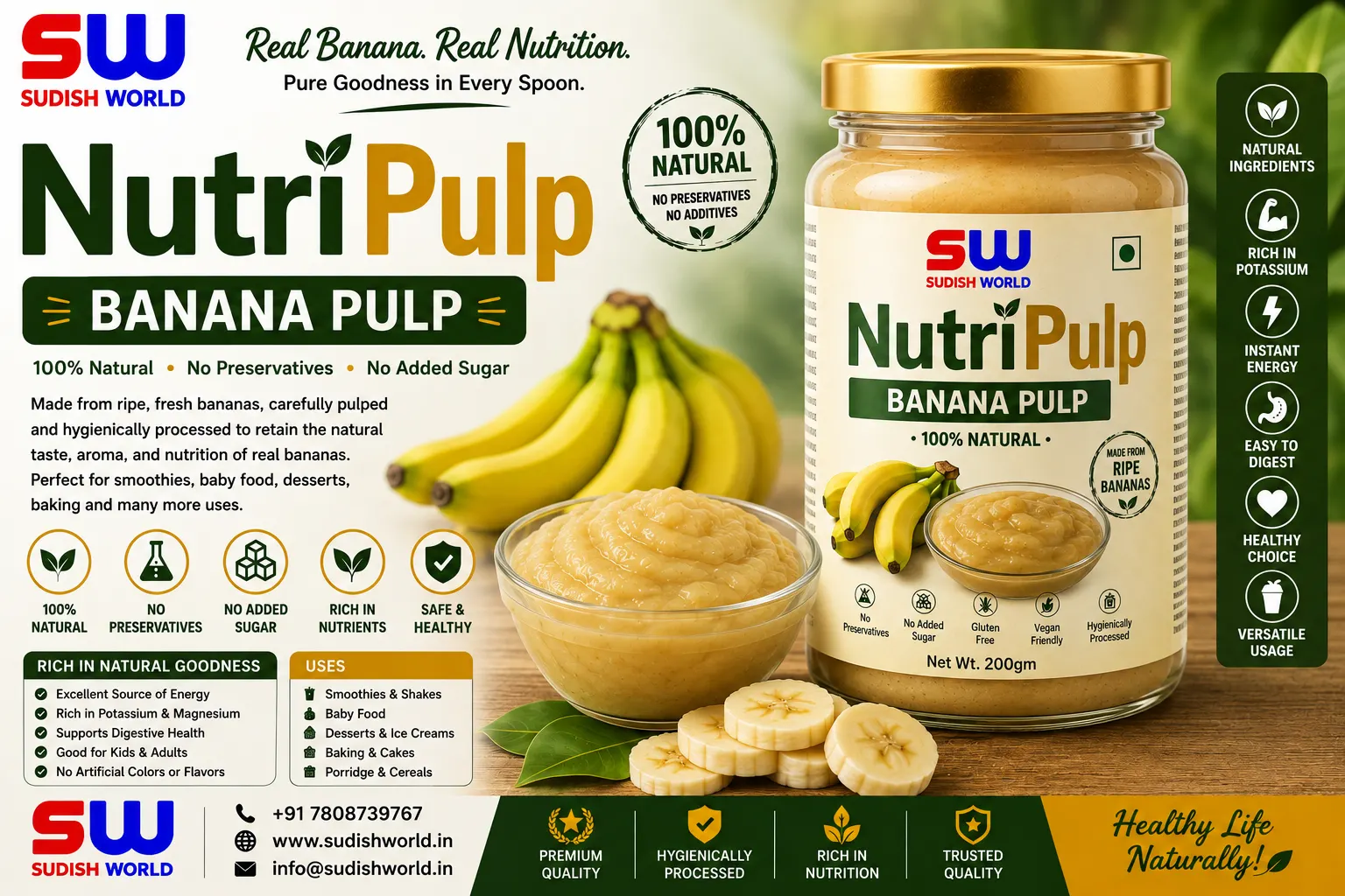 Nutripulp (Banana Pulp)