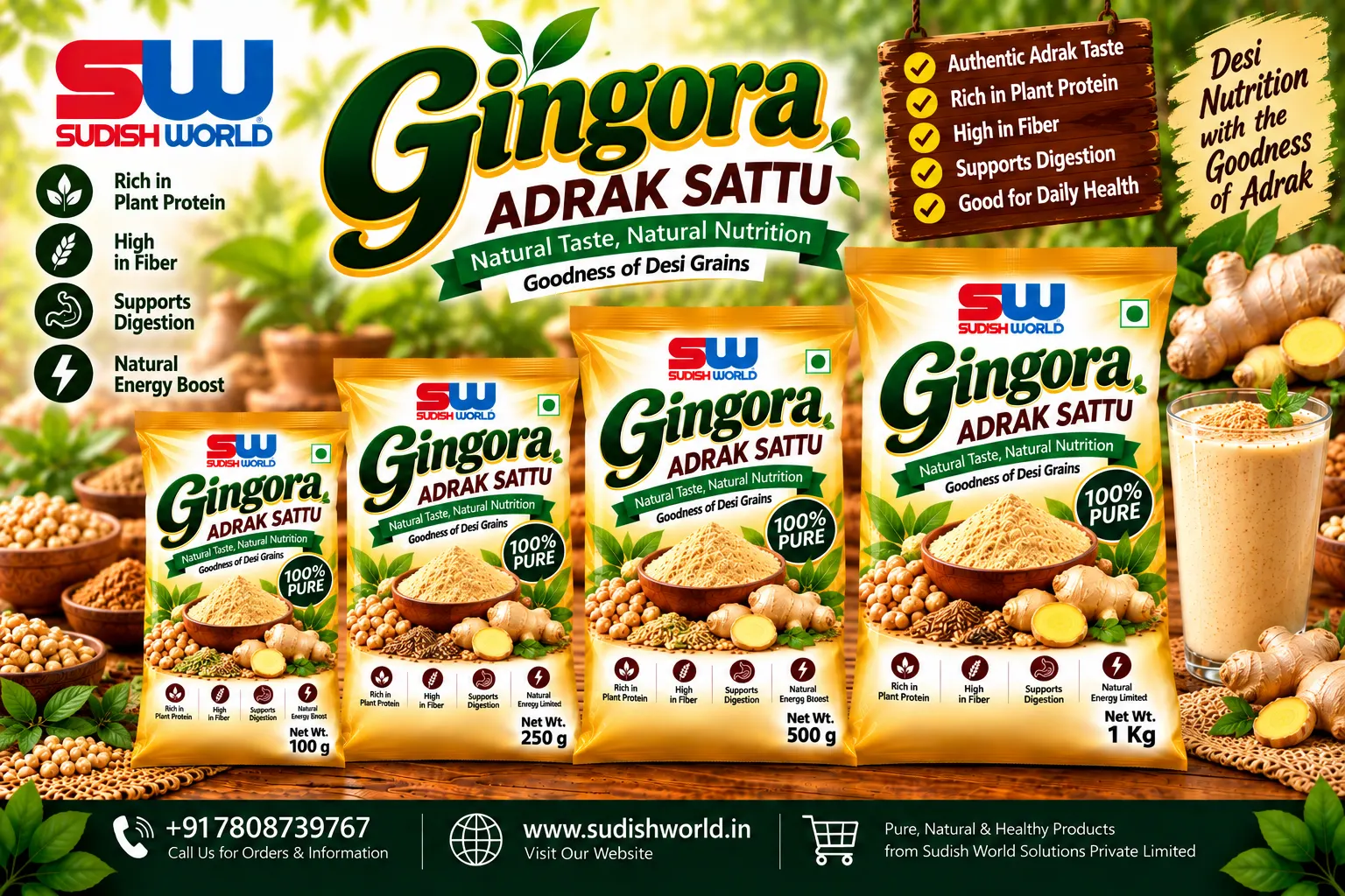 Gingora (Adrak Sattu)